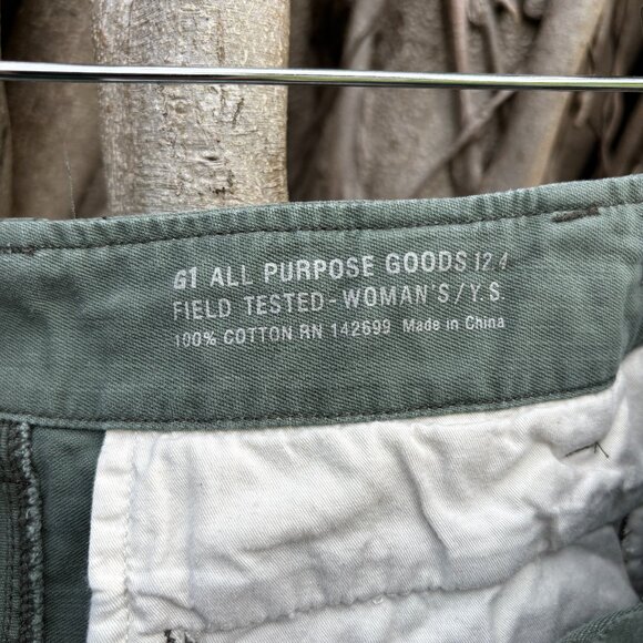 G1 All Purpose Goods Surplus Womens Short Size 2 Army Olive Green - Picture 7 of 11